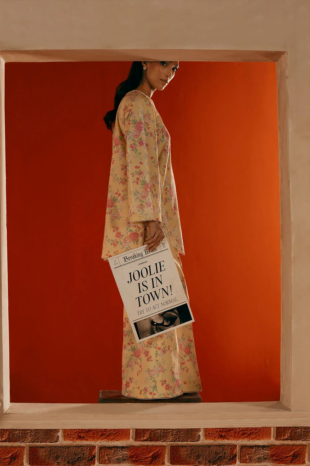 Saira Rizwan | Joolie Co ords | YELLOW-JBP25-01 - Rang-e-Khaas
