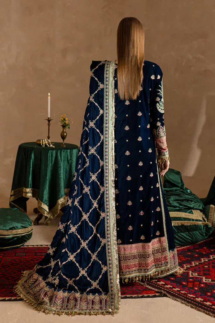 Marjjan | De Rose Velvet | MRV-10 (BLUE) - Rang-e-Khaas