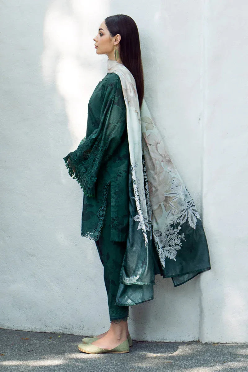 Baroque | Lawn Collection 24 | UF-546 - Rang-e-Khaas