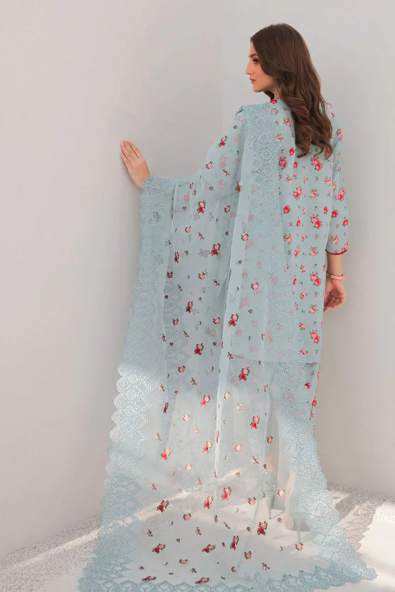Baroque | Lawn Collection 24 | UF-305 - Rang-e-Khaas
