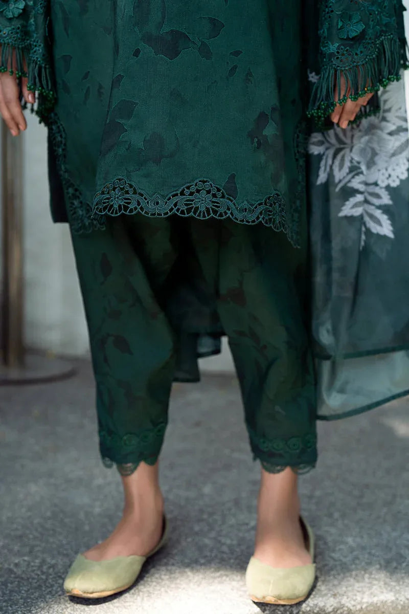 Baroque | Lawn Collection 24 | UF-546 - Rang-e-Khaas