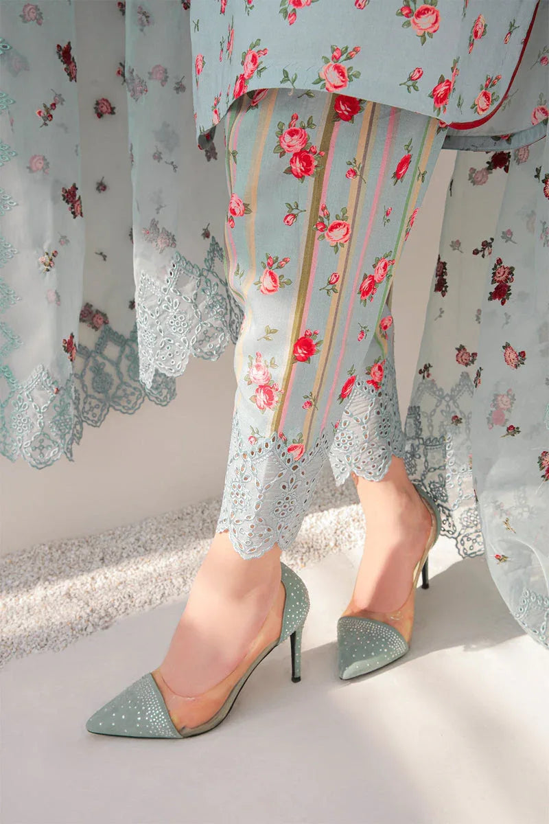 Baroque | Lawn Collection 24 | UF-305 - Rang-e-Khaas