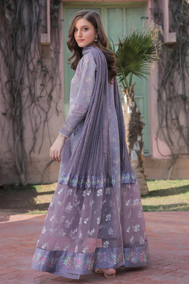 Baroque | Lawn Collection 24 | UF-324 - Rang-e-Khaas