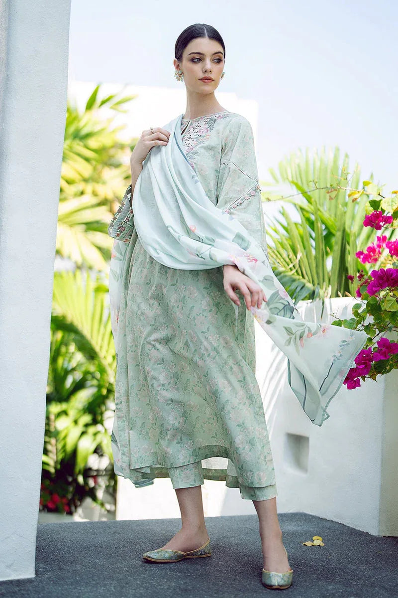 Baroque | Lawn Collection 24 | UF-550 - Rang-e-Khaas