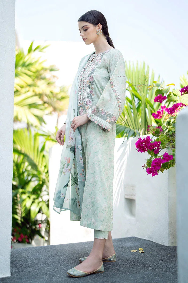 Baroque | Lawn Collection 24 | UF-550 - Rang-e-Khaas