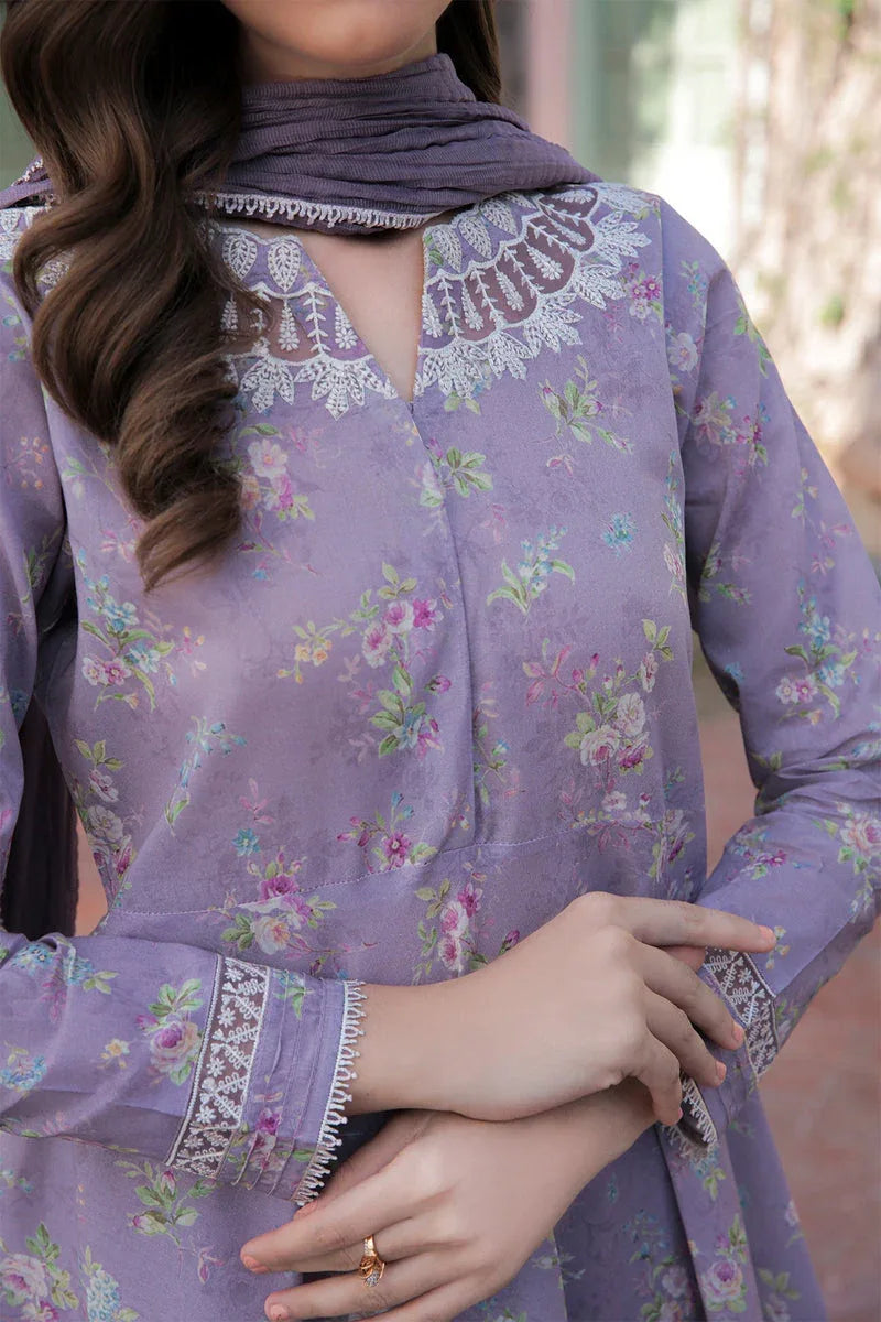 Baroque | Lawn Collection 24 | UF-324 - Rang-e-Khaas