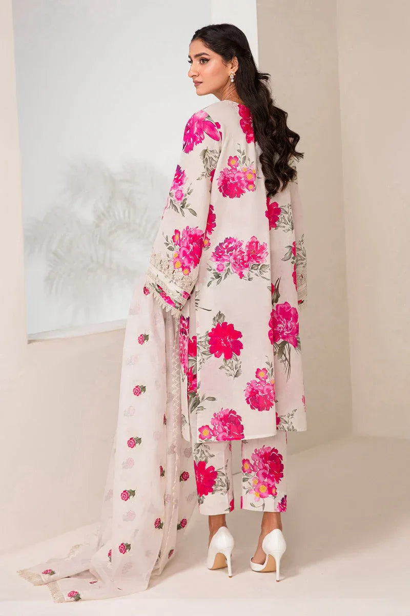 Baroque | Lawn Collection 24 | UF-347 - Rang-e-Khaas