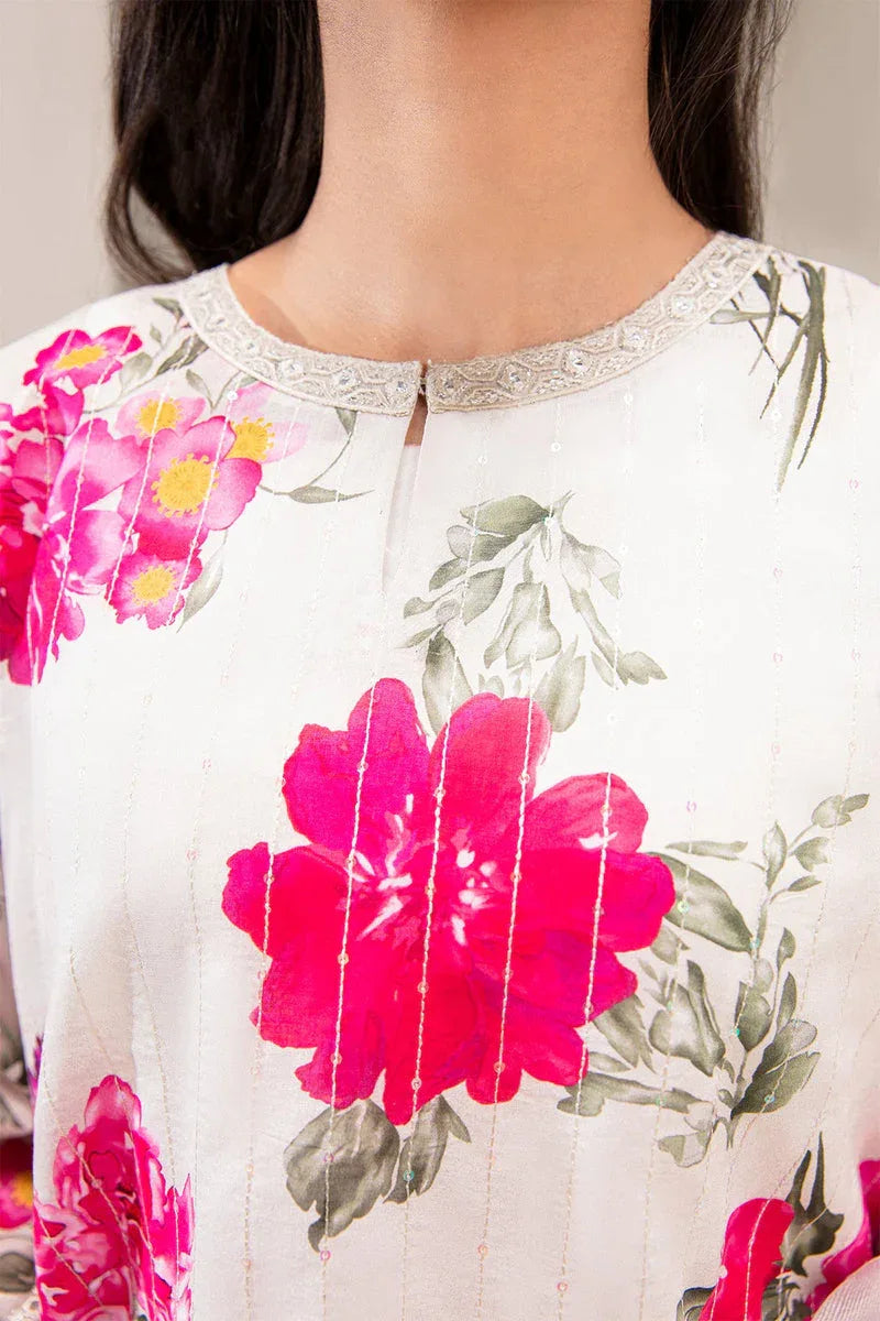 Baroque | Lawn Collection 24 | UF-347 - Rang-e-Khaas