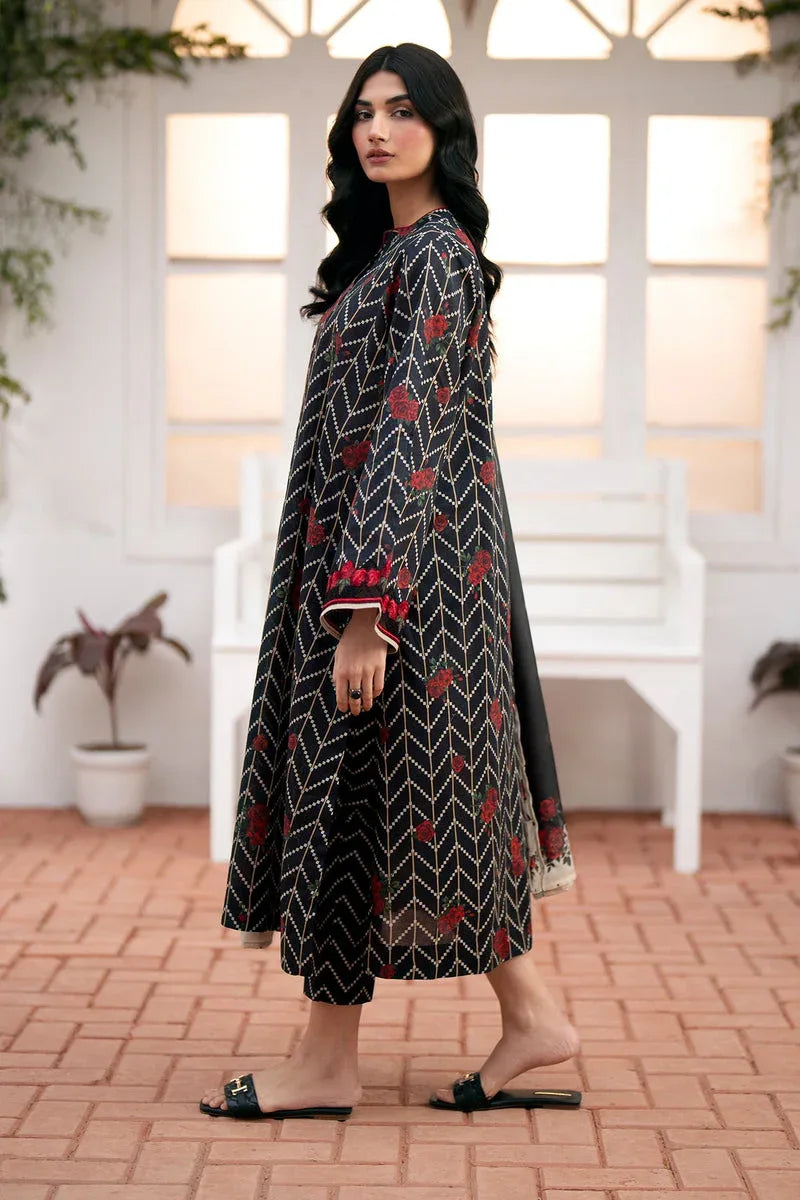 Baroque | Lawn Collection 24 | UF-538 - Rang-e-Khaas