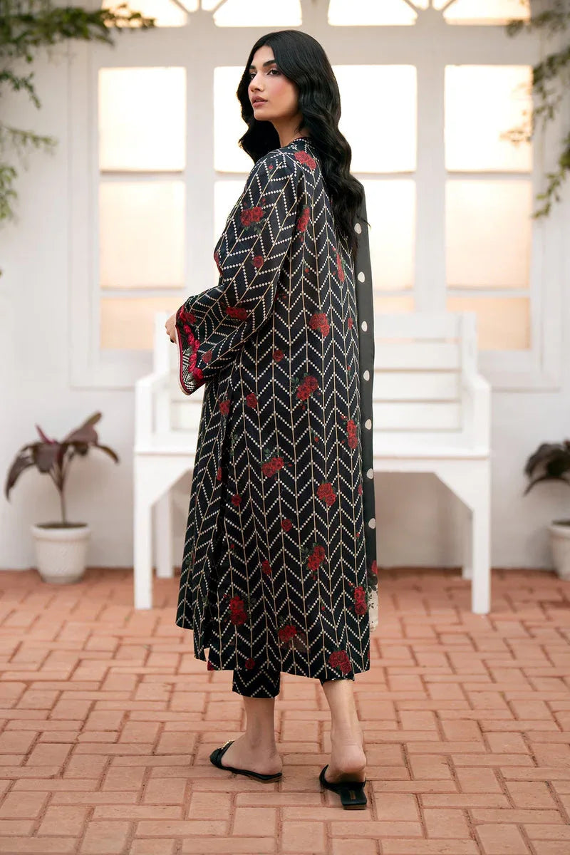 Baroque | Lawn Collection 24 | UF-538 - Rang-e-Khaas