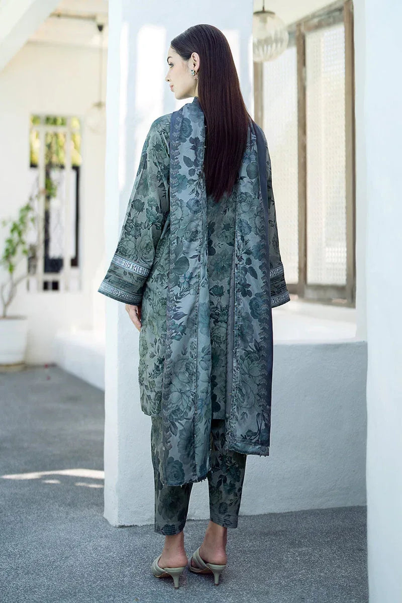 Baroque | Lawn Collection 24 | UF-551 - Rang-e-Khaas
