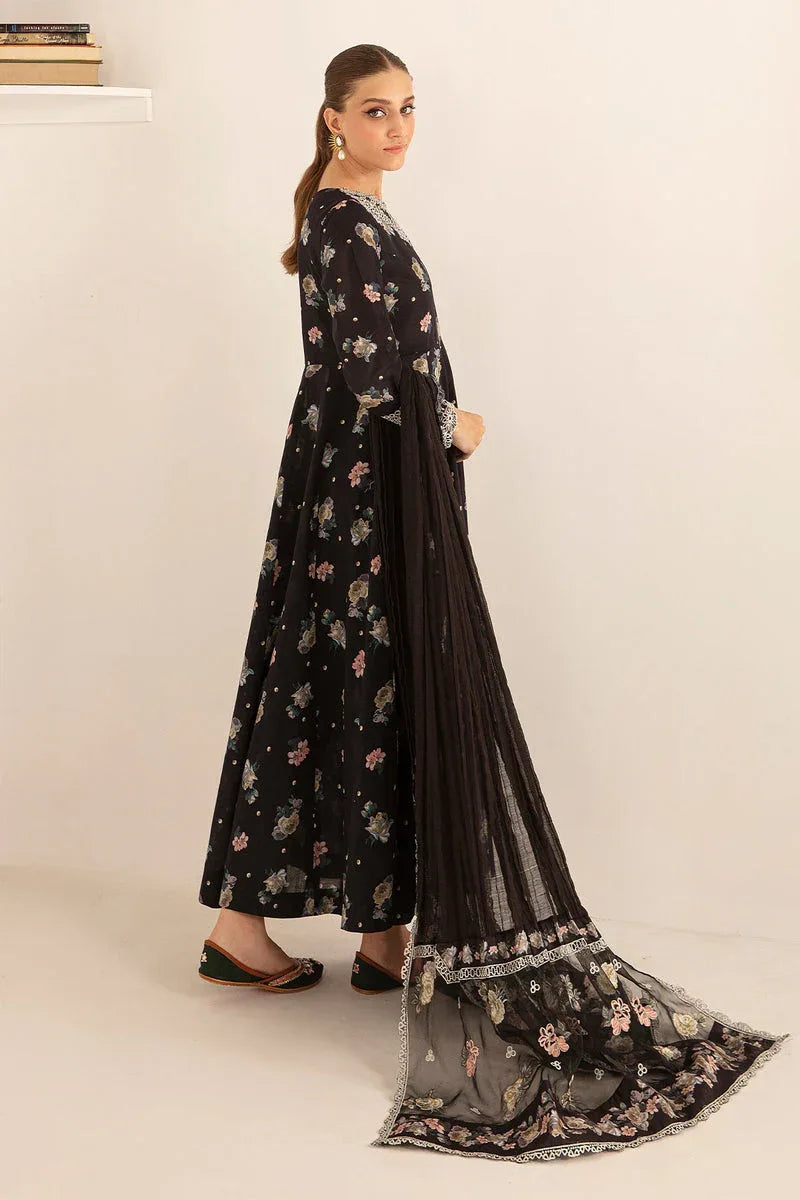 Baroque | Lawn Collection 24 | UF-406 - Rang-e-Khaas