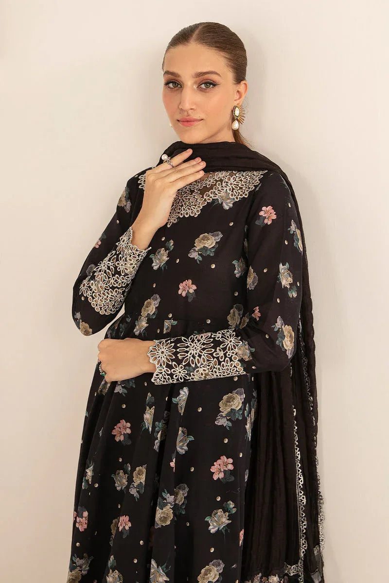 Baroque | Lawn Collection 24 | UF-406 - Rang-e-Khaas
