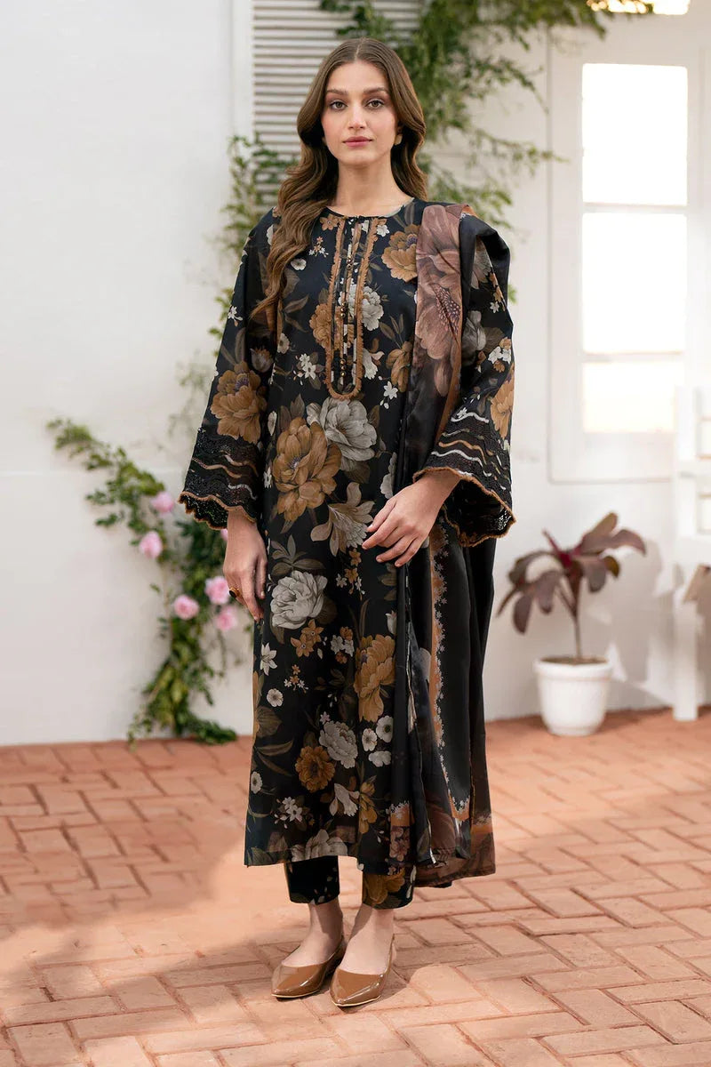 Baroque | Lawn Collection 24 | UF-540 - Rang-e-Khaas