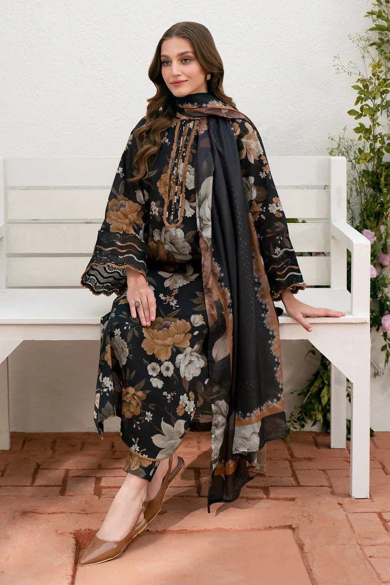 Baroque | Lawn Collection 24 | UF-540 - Rang-e-Khaas