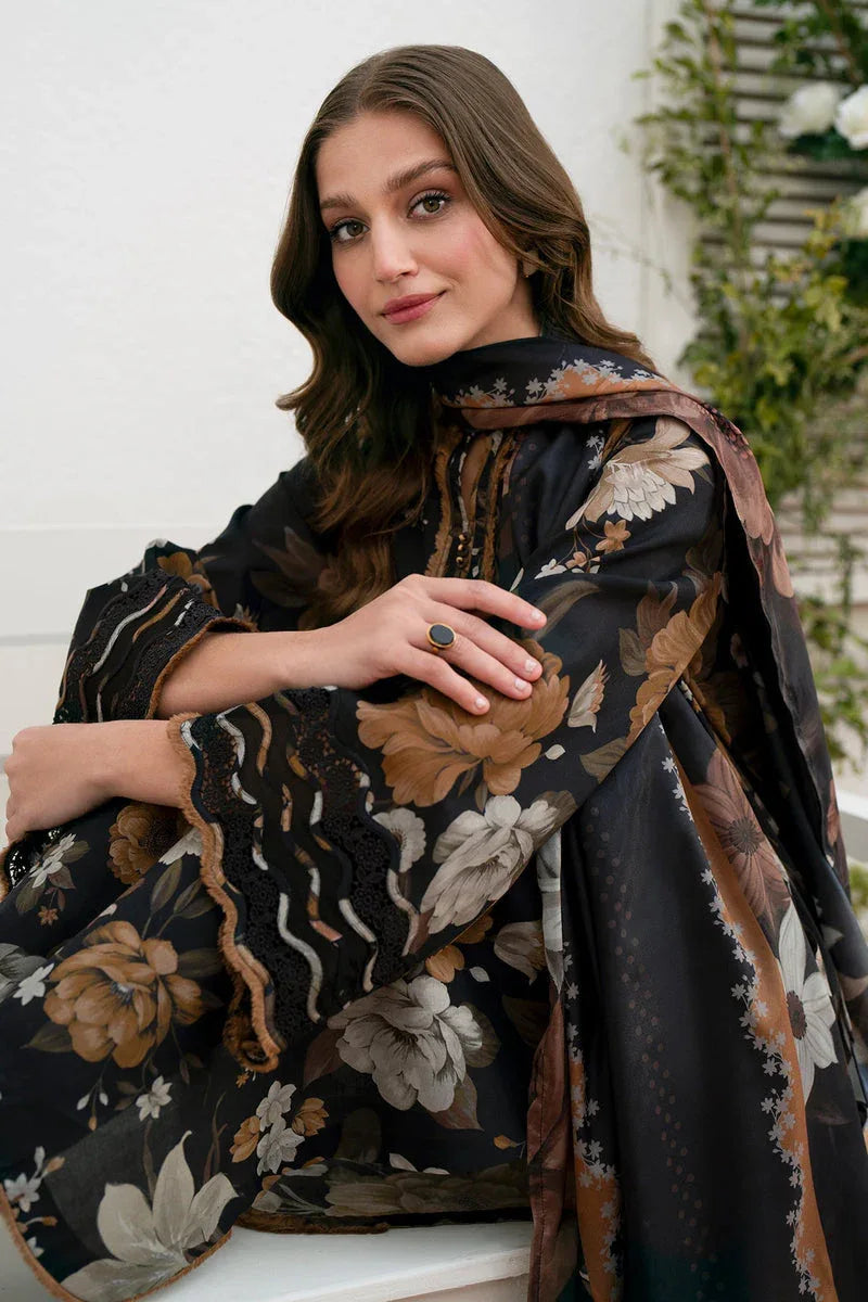 Baroque | Lawn Collection 24 | UF-540 - Rang-e-Khaas