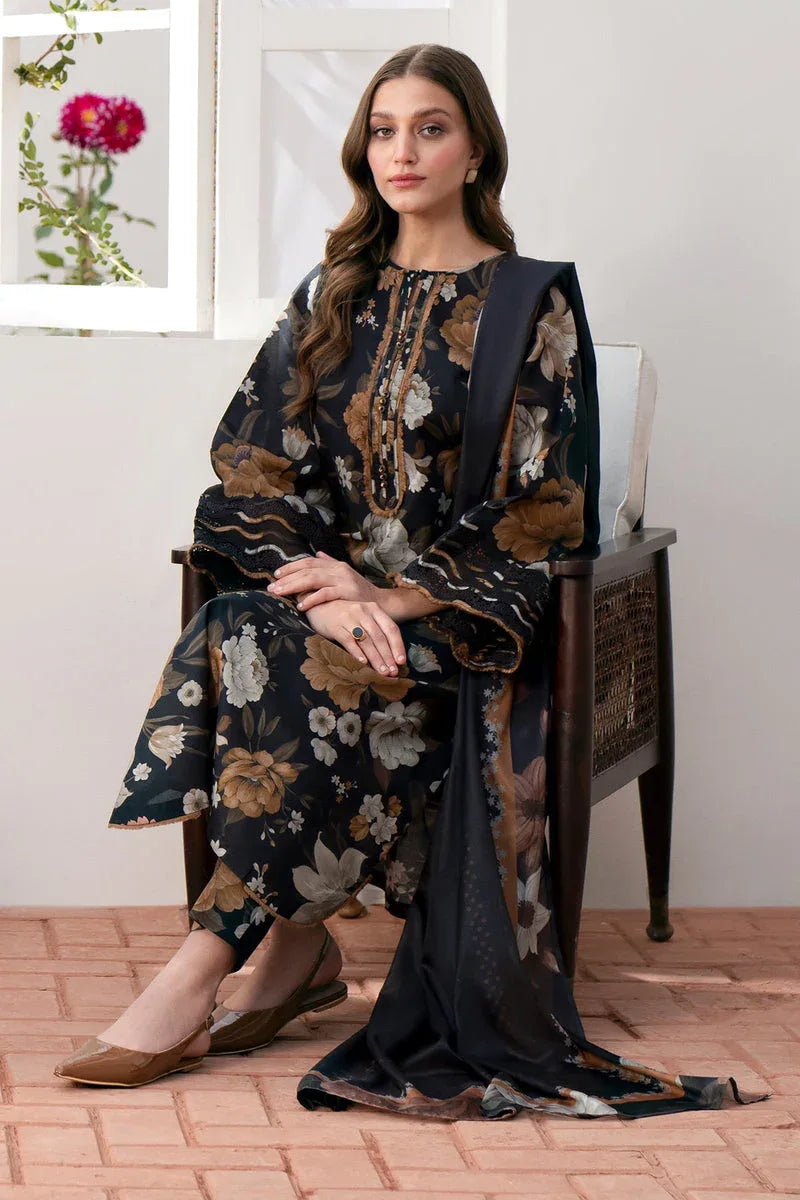 Baroque | Lawn Collection 24 | UF-540 - Rang-e-Khaas