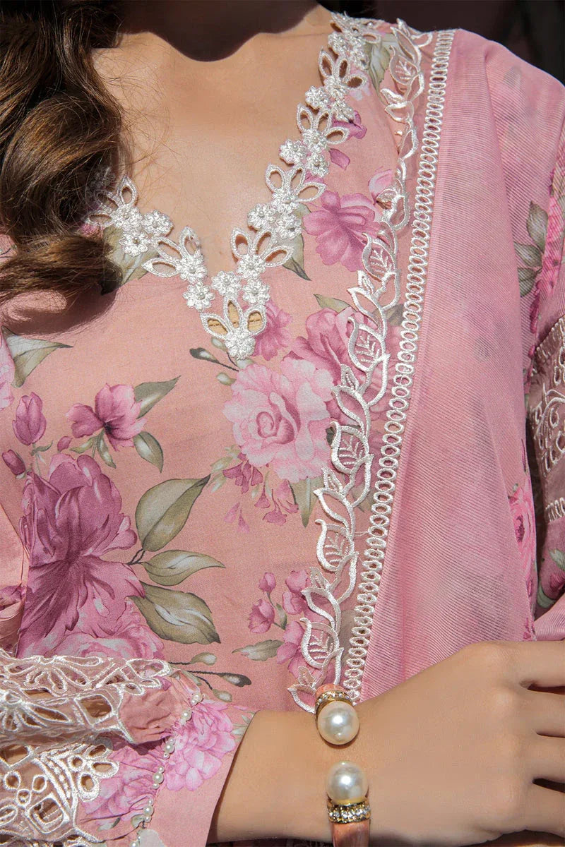 Baroque | Lawn Collection 24 | UF-315 - Rang-e-Khaas
