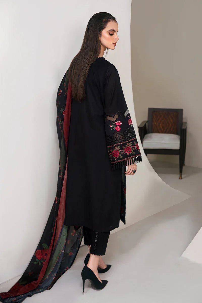 Baroque | Lawn Collection 24 | UF-361 - Rang-e-Khaas