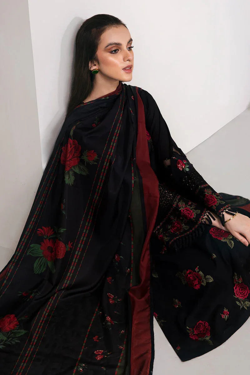 Baroque | Lawn Collection 24 | UF-361 - Rang-e-Khaas