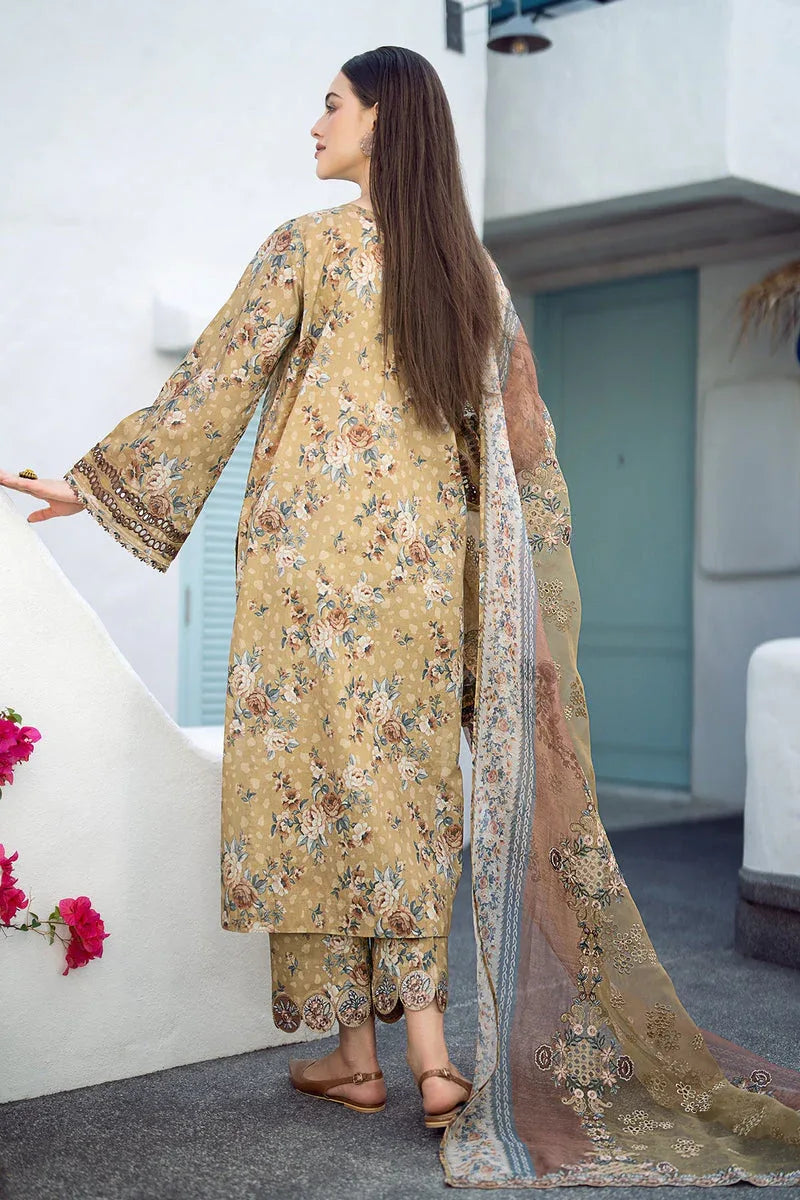 Baroque | Lawn Collection 24 | UF-553 - Rang-e-Khaas