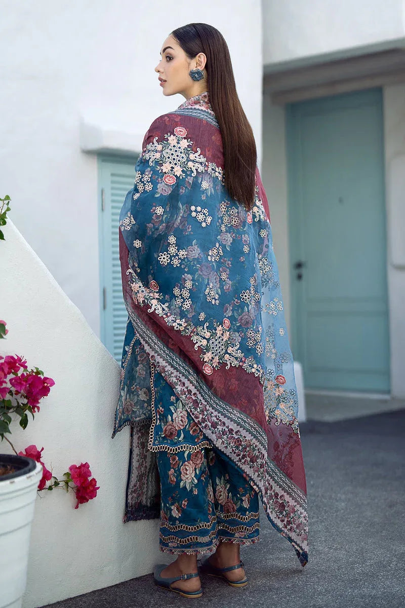 Baroque | Lawn Collection 24 | UF-554 - Rang-e-Khaas