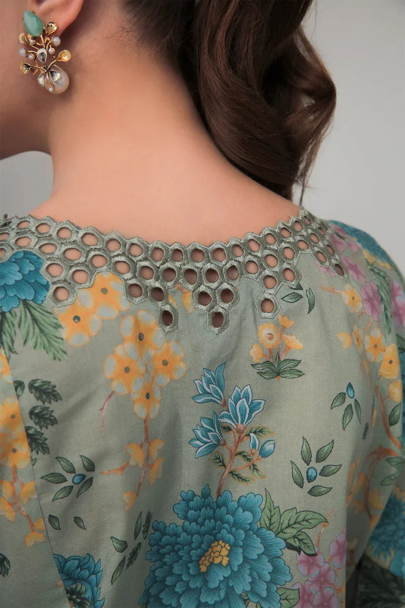Baroque | Lawn Collection 24 | UF-310 - Rang-e-Khaas