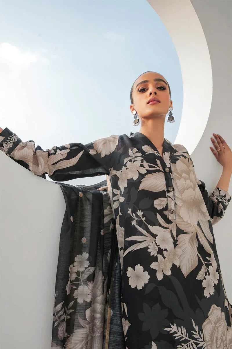 Baroque | Lawn Collection 24 | UF-313 - Rang-e-Khaas