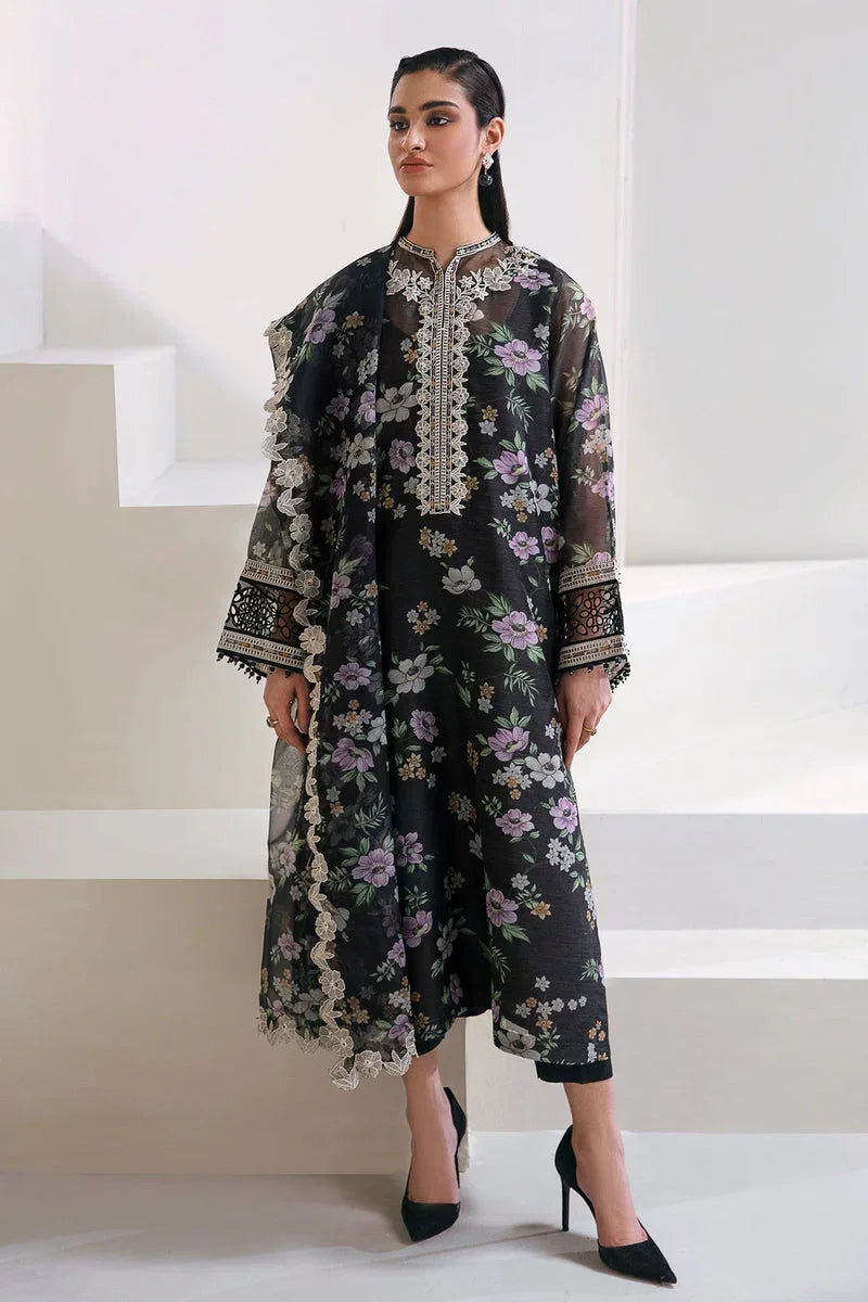Baroque | Lawn Collection 24 | UF-366 - Rang-e-Khaas