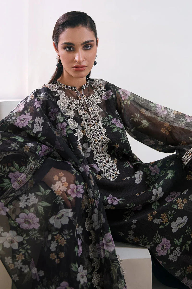 Baroque | Lawn Collection 24 | UF-366 - Rang-e-Khaas