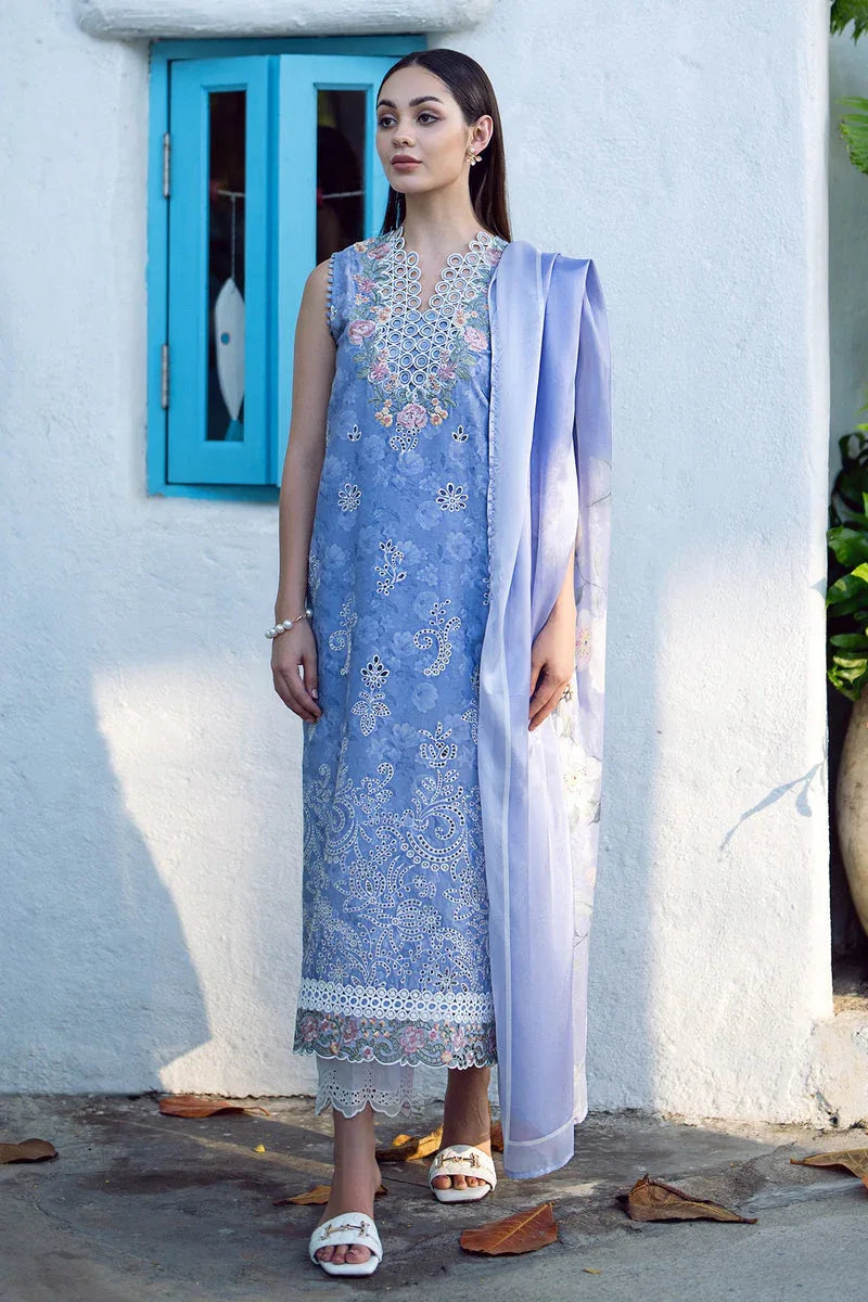 Baroque | Lawn Collection 24 | UF-559 - Rang-e-Khaas