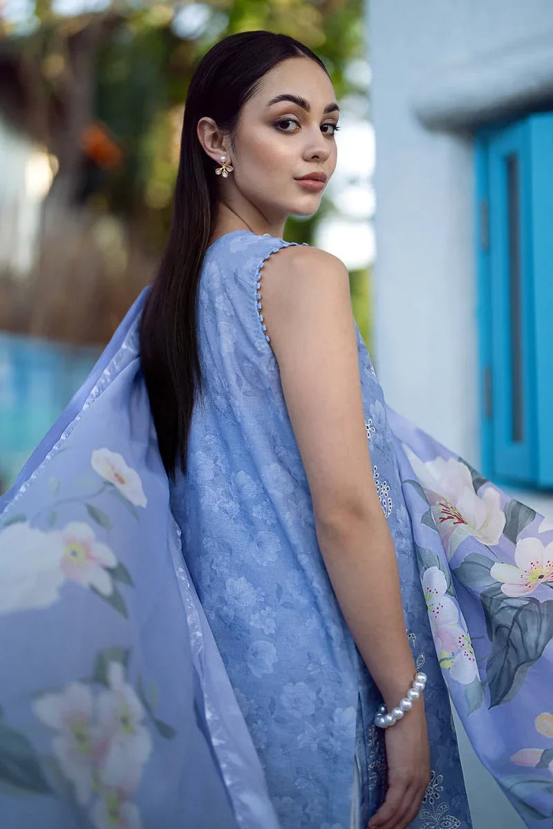Baroque | Lawn Collection 24 | UF-559 - Rang-e-Khaas