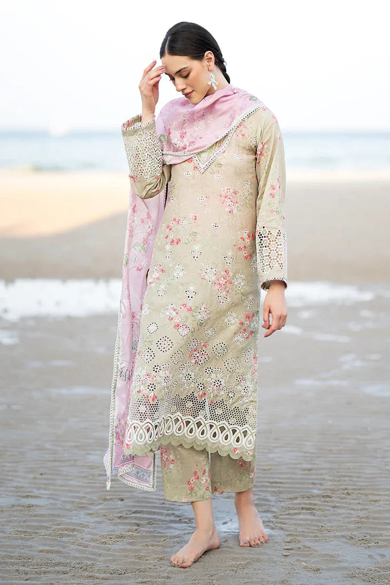 Baroque | Lawn Collection 24 | UF-560 - Rang-e-Khaas