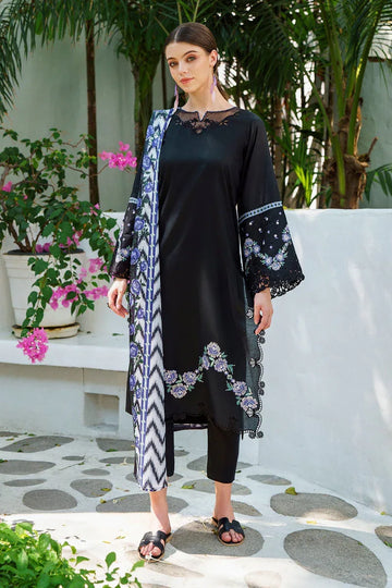 Baroque | Lawn Collection 24 | UF-564 - Rang-e-Khaas