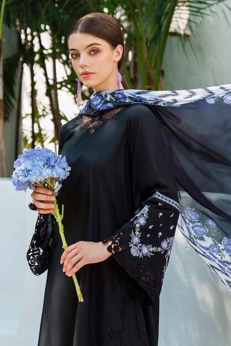 Baroque | Lawn Collection 24 | UF-564 - Rang-e-Khaas
