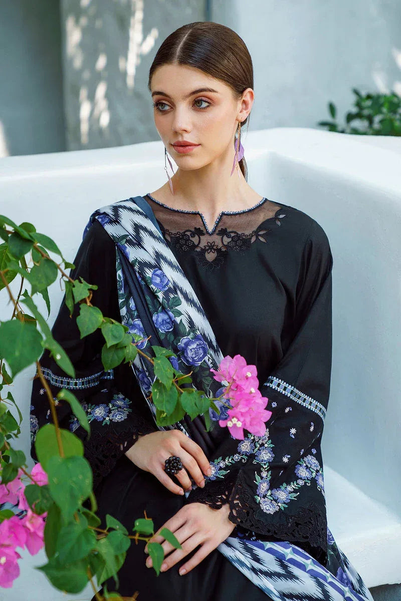 Baroque | Lawn Collection 24 | UF-564 - Rang-e-Khaas