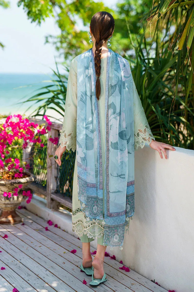 Baroque | Lawn Collection 24 | UF-565 - Rang-e-Khaas