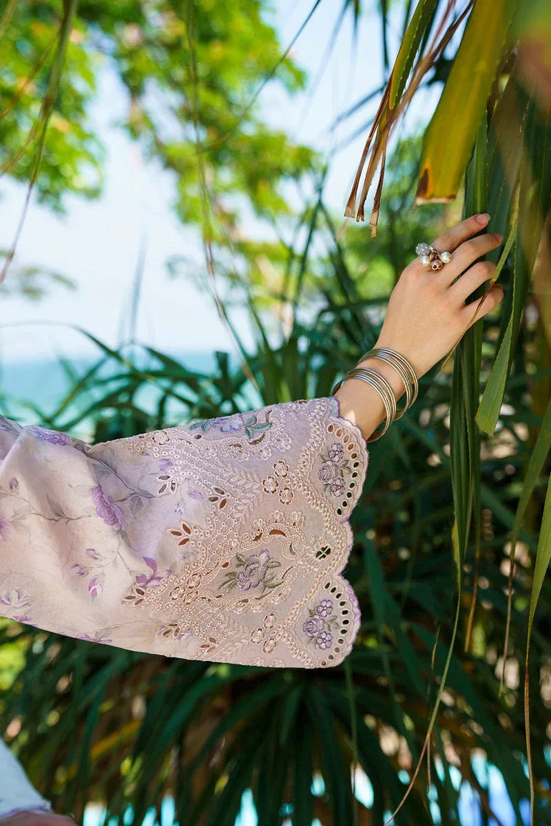 Baroque | Lawn Collection 24 | UF-566 - Rang-e-Khaas