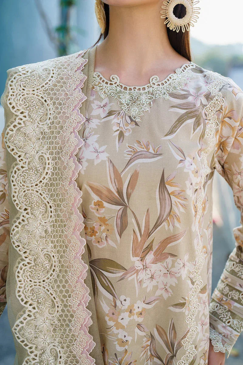 Baroque | Lawn Collection 24 | UF-568 - Rang-e-Khaas