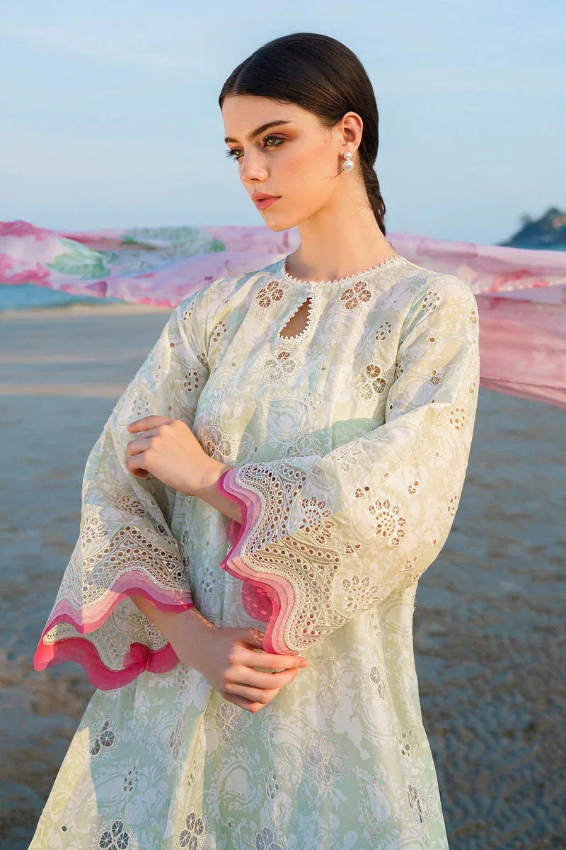 Baroque | Lawn Collection 24 | UF-569 - Rang-e-Khaas