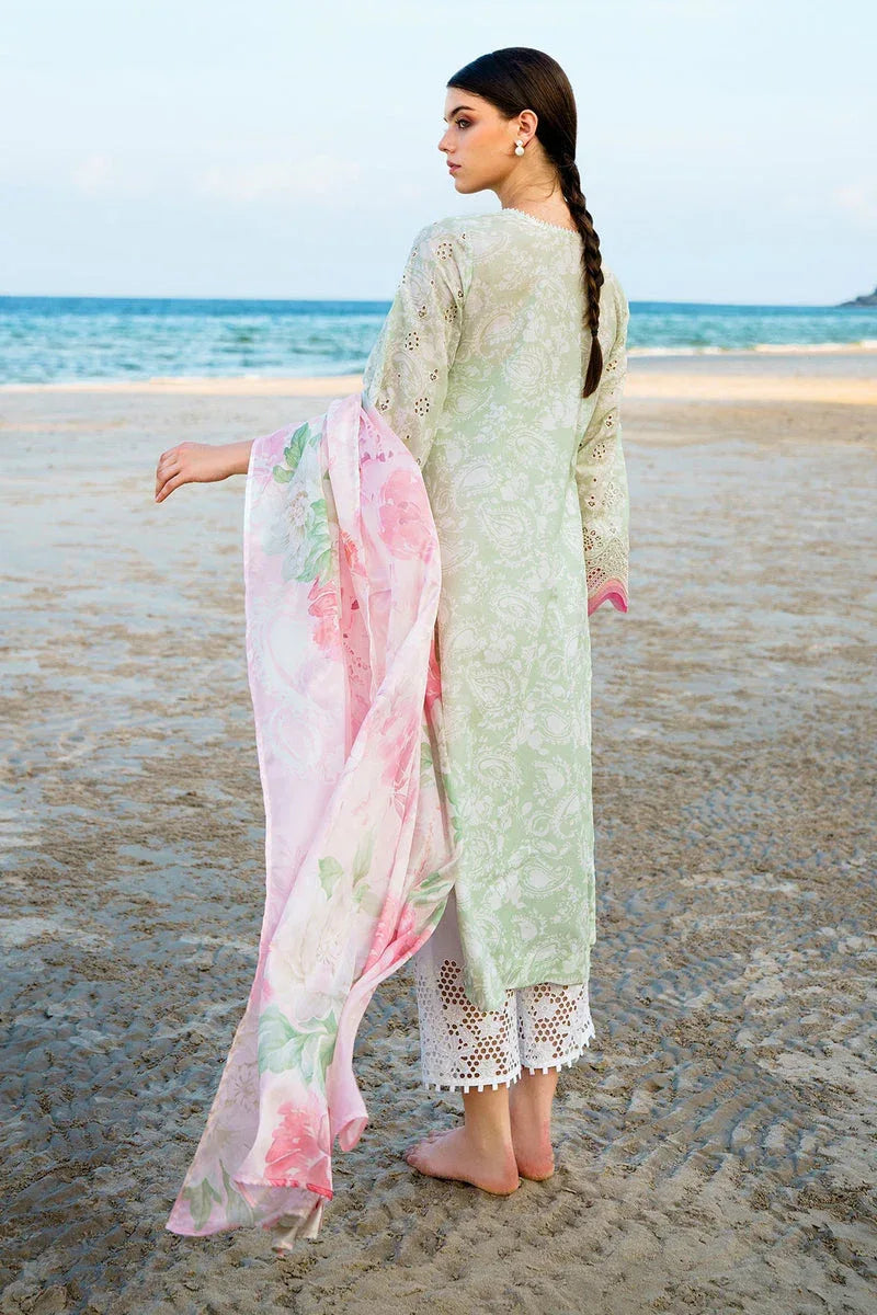 Baroque | Lawn Collection 24 | UF-569 - Rang-e-Khaas