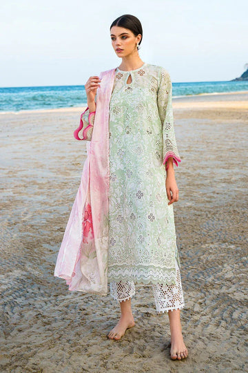 Baroque | Lawn Collection 24 | UF-569 - Rang-e-Khaas
