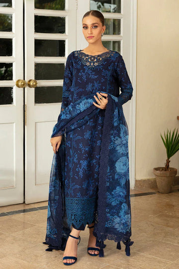Baroque | Lawn Collection 24 | UF-380 - Rang-e-Khaas