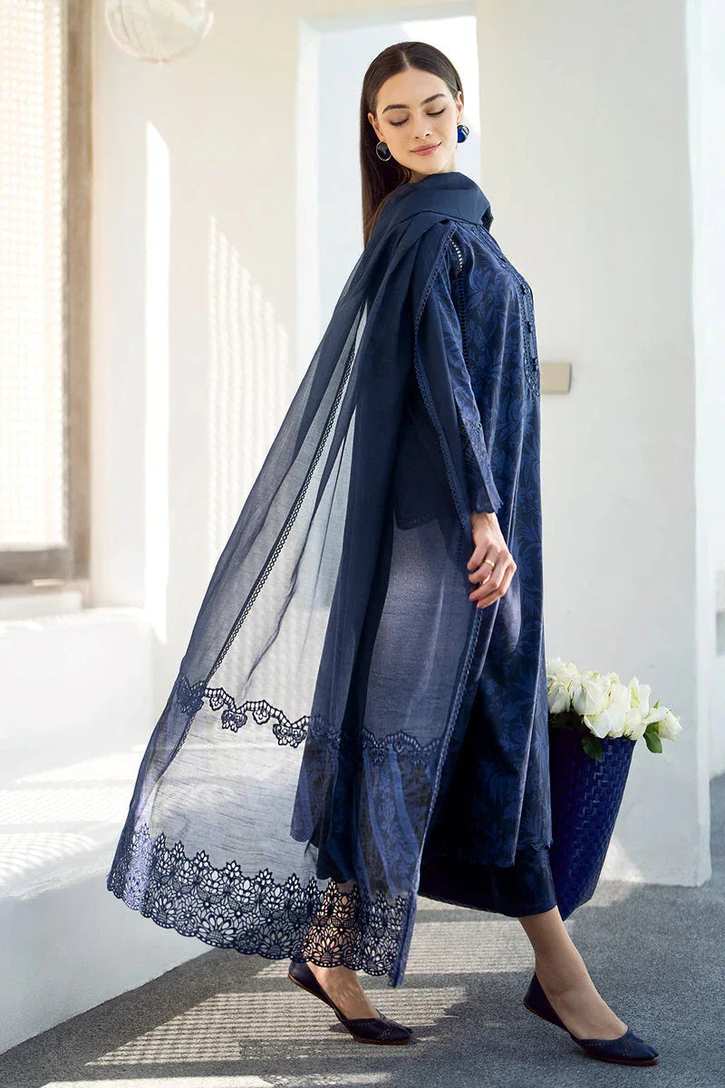 Baroque | Lawn Collection 24 | UF-544 - Rang-e-Khaas