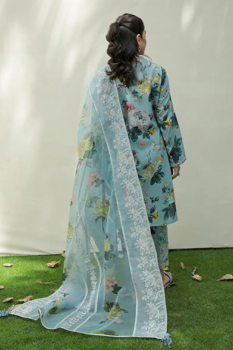 Baroque | Lawn Collection 24 | UF-211 - Rang-e-Khaas