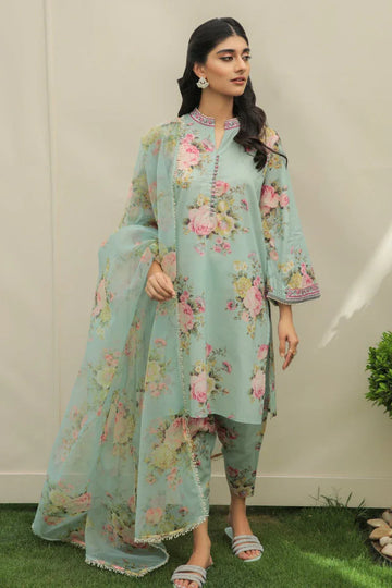 Baroque | Lawn Collection 24 | UF-215 - Rang-e-Khaas