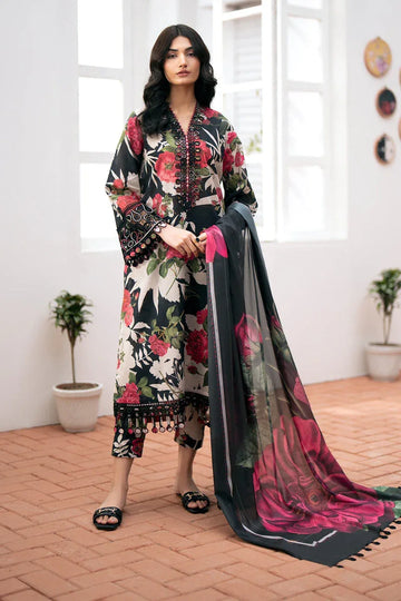 Baroque | Lawn Collection 24 | UF-532 - Rang-e-Khaas