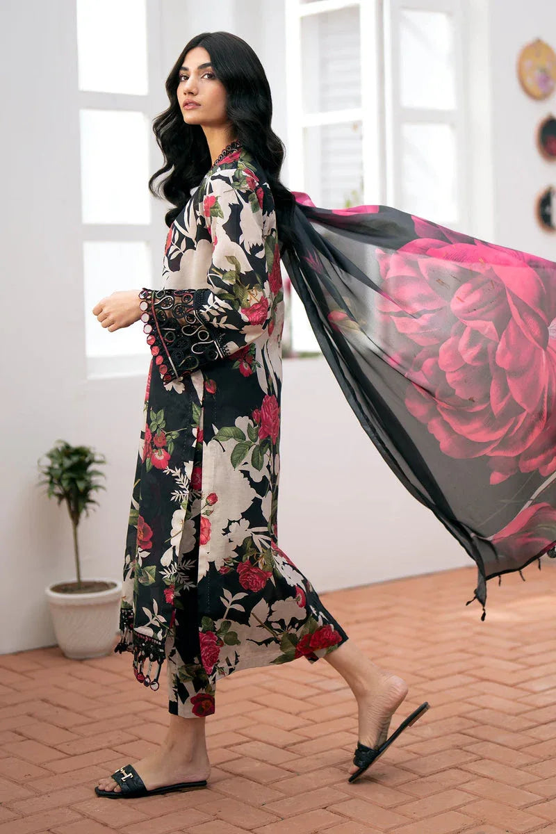 Baroque | Lawn Collection 24 | UF-532 - Rang-e-Khaas