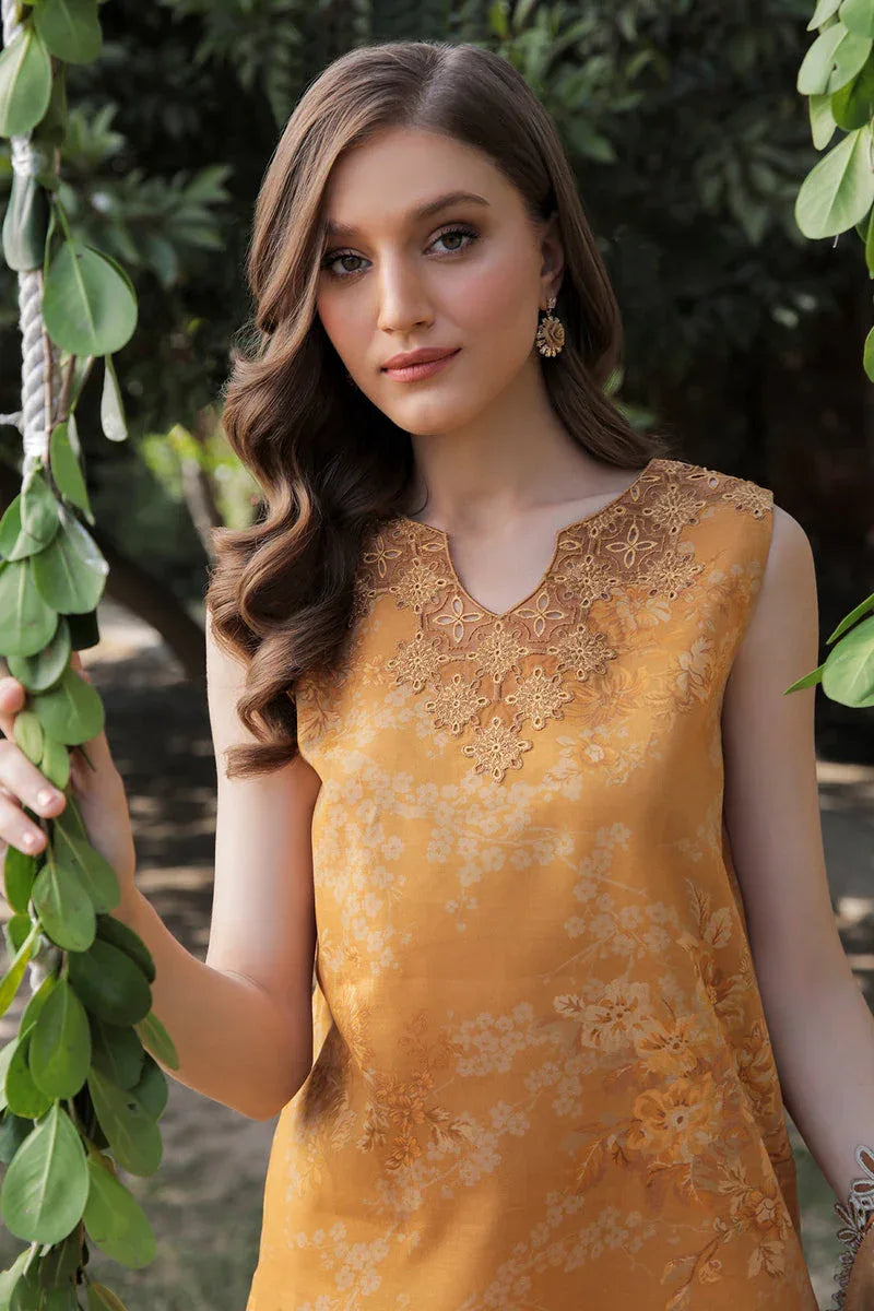 Baroque | Lawn Collection 24 | UF-321 - Rang-e-Khaas