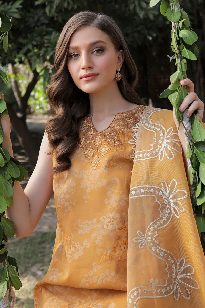 Baroque | Lawn Collection 24 | UF-321 - Rang-e-Khaas